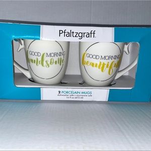 Pfaltzgraff Good Morning His & Hers mug set